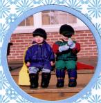 That was Robin's cape - we also had Batman & Superman...